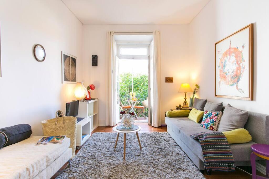 Principe Real Orange Tree W/ View 3 Bedrooms Flat! リスボン エクステリア 写真