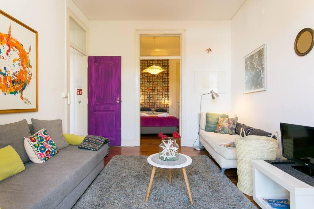 Principe Real Orange Tree W/ View 3 Bedrooms Flat! リスボン エクステリア 写真