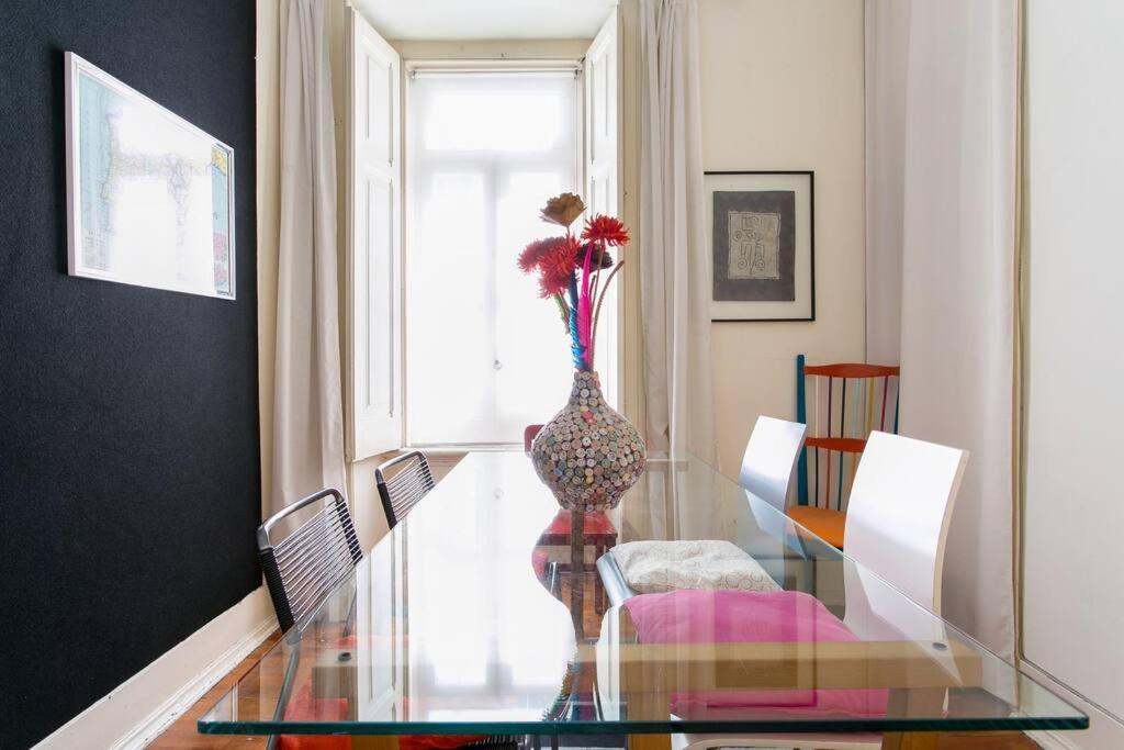 Principe Real Orange Tree W/ View 3 Bedrooms Flat! リスボン エクステリア 写真